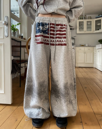 America Dirty Print Training Pants